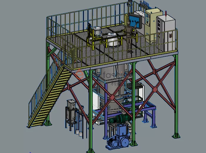 Équipement d’atomisation de gaz de fusion par induction d’électrode