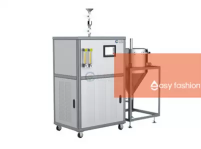 Four de réduction par micro-ondes au graphène continu